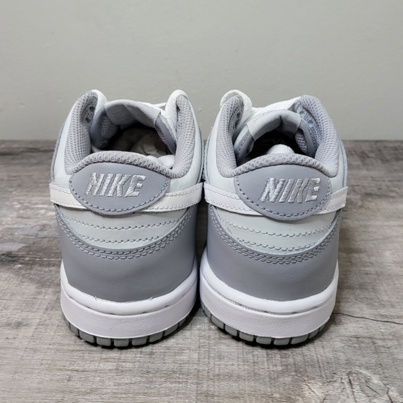 NEW Kids (PS) Nike Dunk Low Two-Toned Grey - DH9756-001 - Picture 5 of 11